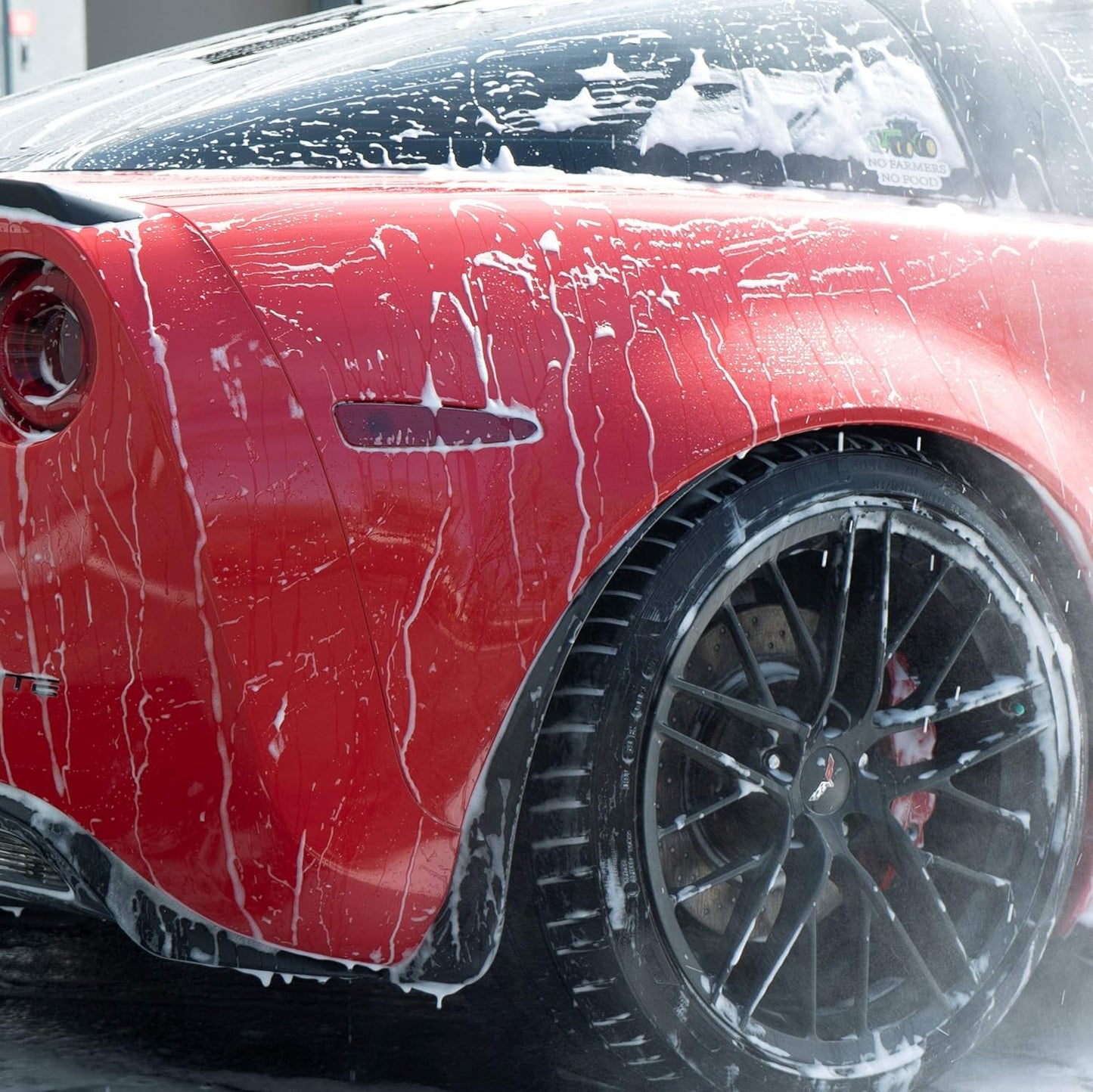 Pink Car Soap – 1 Gallon |Ph Neutral Car Wash Soap with High Suds & Cherry Scent | Scratch-Free, High Gloss Shine | Safe on Wax & Sealants | Weekly Car Care