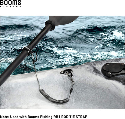 T02 Fishing Pole Tether, Kayak Paddle Leash, Paddle Board Fishing Accessories, Heavy Duty Fishing Lanyard for Fishing Tools/Rods/Paddles