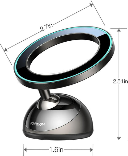for Magsafe Car Mount, All-Metal Magnetic Phone Holder for Car, [Stronger Magnet] Car Magnet Phone Mount for Dash, Fit for Iphone 16 15 14 13 12