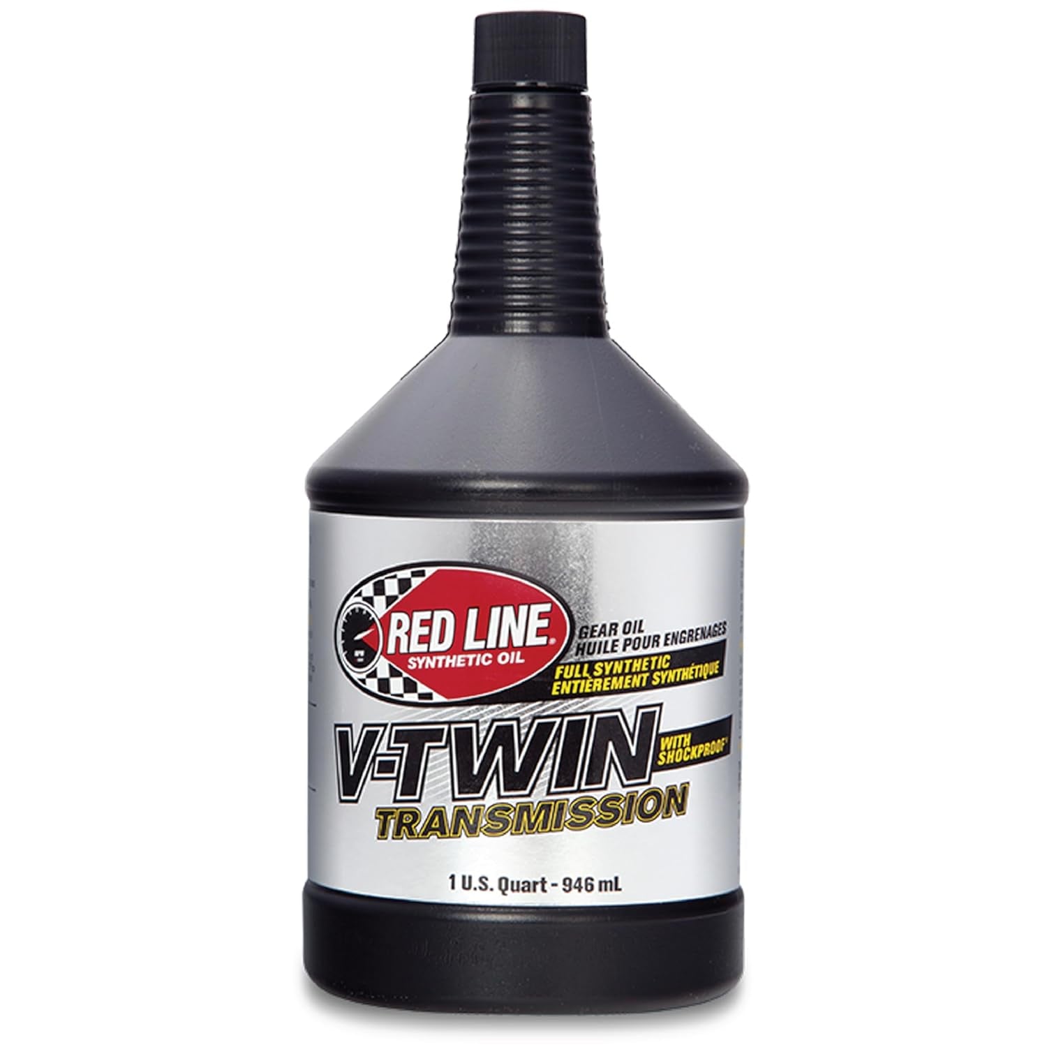 42804 Full Synthetic Gear Oil, V-Twin Transmission Oil with Shockproof - 1 Quart